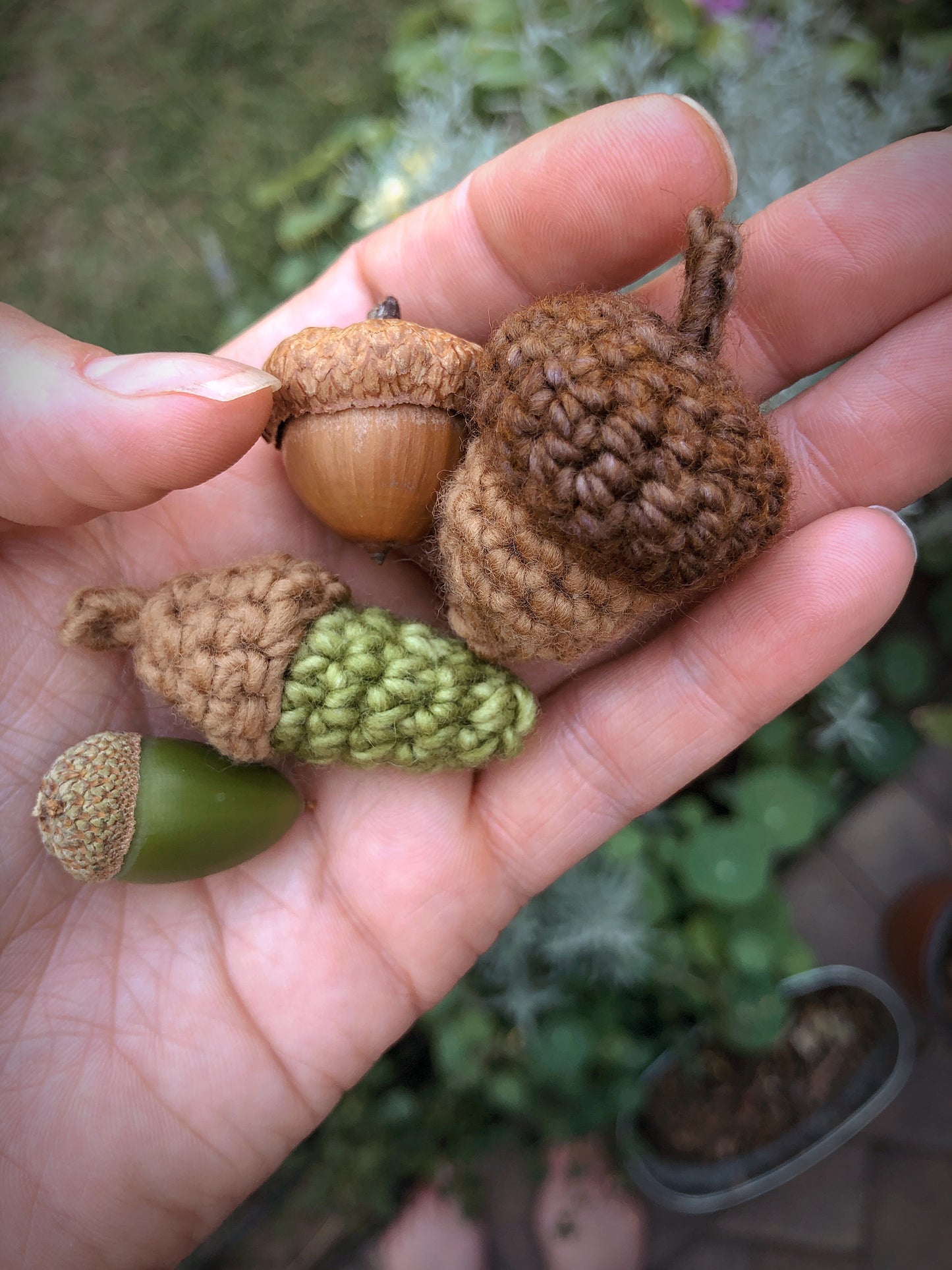 Acorns & Oak Leaves Crochet Pattern PDF