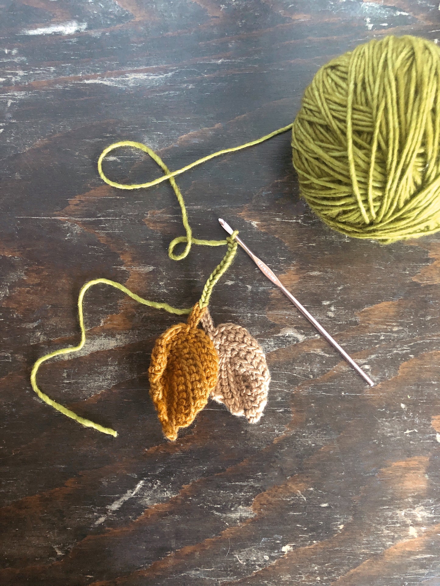Autumn Leaves Crochet Pattern Set PDF