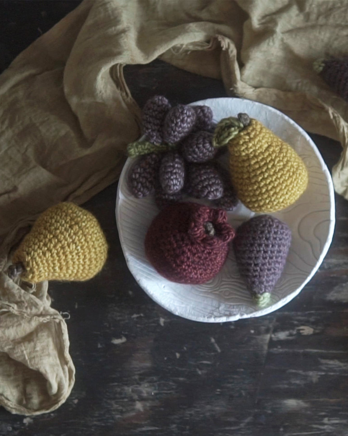 Autumn Fruits Crochet Pattern Bundle PDF