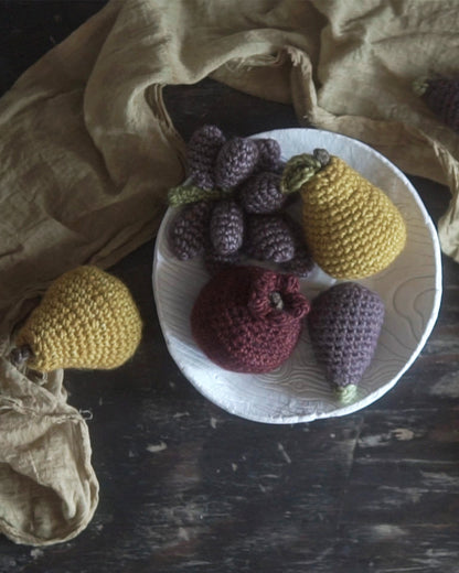 Autumn Fruits Crochet Pattern Bundle PDF